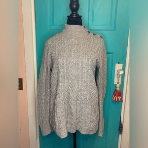 Talbots Button Sweater